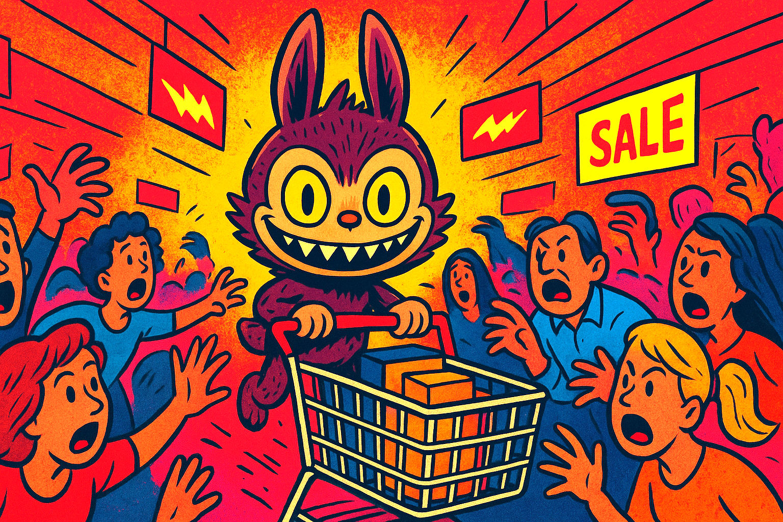 Лабубу игрушка или бизнес на уродстве